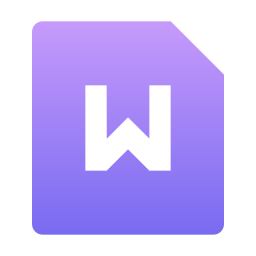 Word file icon