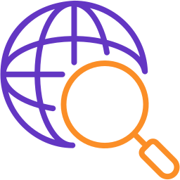 ricerca globale icona