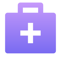 First aid kit icon