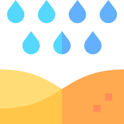 précipitation Icône