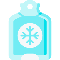 agua congelada icono