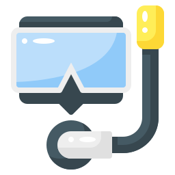 Diving goggles icon