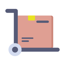 Trolley cart icon