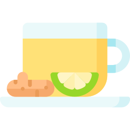 thé au gingembre Icône