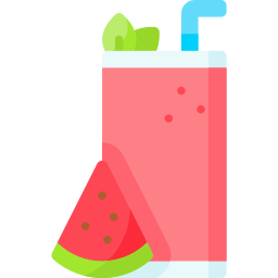 Watermelon juice icon