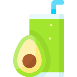 Avocado juice icon