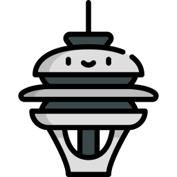 Space needle icon