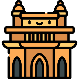 Ворота Индии иконка