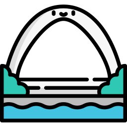 Gateway arch icon