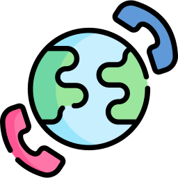 Международный звонок иконка
