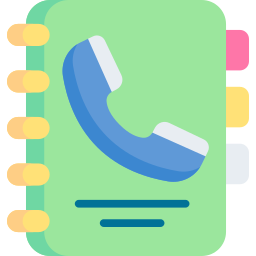 Contact book icon