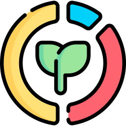 diagramme circulaire Icône
