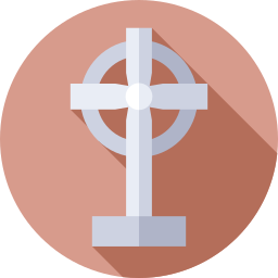 Celtic cross icon