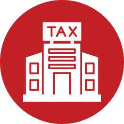 oficina de impuestos icono