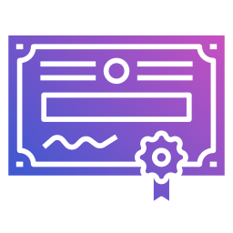 certificaat icoon