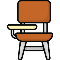 silla de escritorio icono