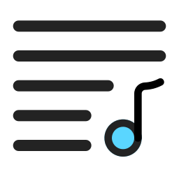 lista de reprodução Ícone