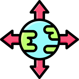 Traffic circle icon