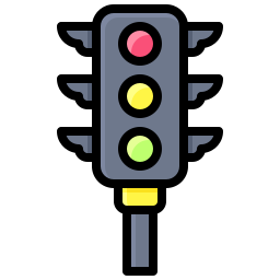 Traffic light icon