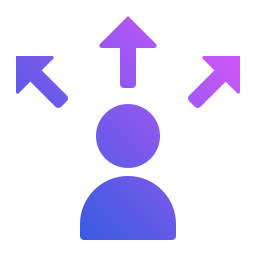 Decision making icon