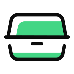 Food container icon