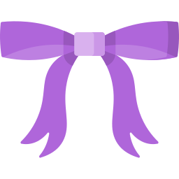 Ribbon bow icon