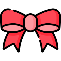 Ribbon bow icon