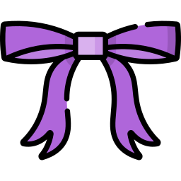 Ribbon bow icon