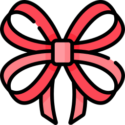 Ribbon bow icon