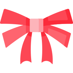 Ribbon bow icon