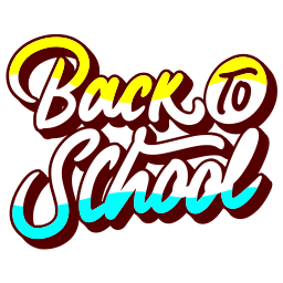 de vuelta a la escuela sticker