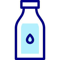 une bouteille d'eau Icône