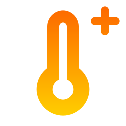 verificação de temperatura Ícone