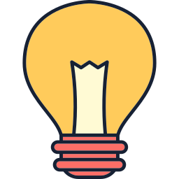 Idea bulb icon