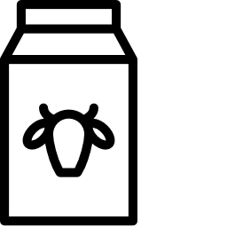 leche de vaca icono