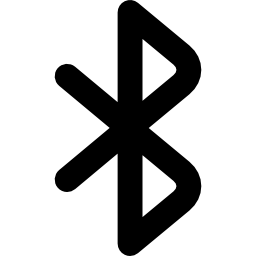 großes bluetooth-logo icon
