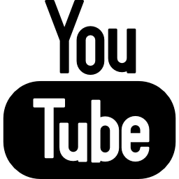 grande logo di youtube icona
