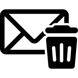 correo basura icono