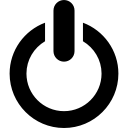 big power button icon