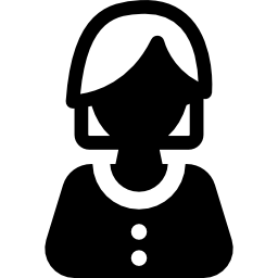 usuario femenino icono