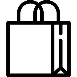 Big Bag with handles icon