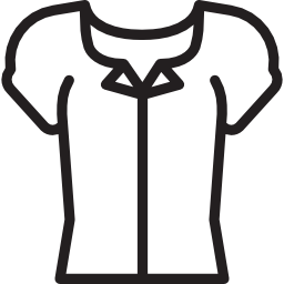 damska bluzka ikona