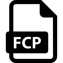 archivo fcp icono