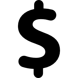 big dollar sign Ícone