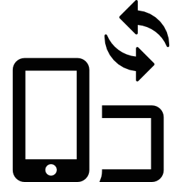 rotar pantalla icono