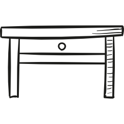 mesa de cabeceira Ícone