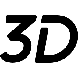 simbolo 3d icona