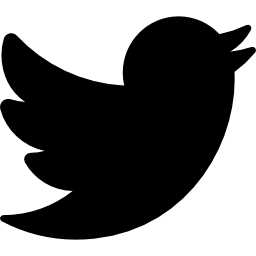 grand logo twitter Icône