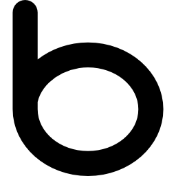 logotipo grande de bing icono