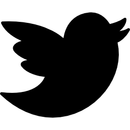twitter bird-logo icoon